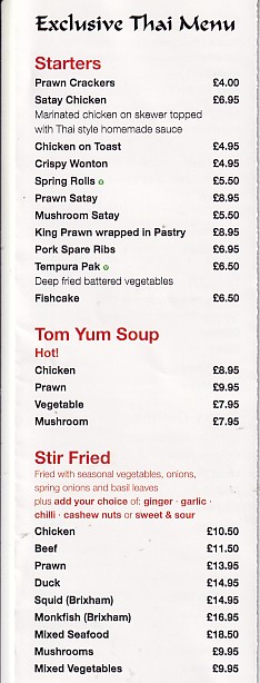Indian Thai Brixton