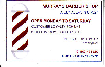 Murrays Barber Torquay