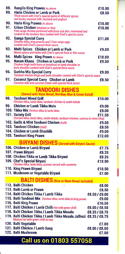 Dining Nepal Paignton